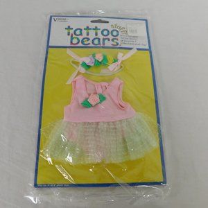Tattoo Bears Plush Toy Clothes Pink Tutu Dance Visions by Frieder 8" Bear Outfit